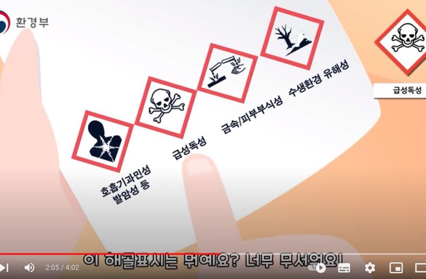[정보] GHS 그림 문자와 화학물질